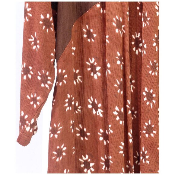 Unique NWT Boho Long Duster Jacket *2X* Floral Batik Artisan Tunic, Daily Planet - Picture 4 of 4